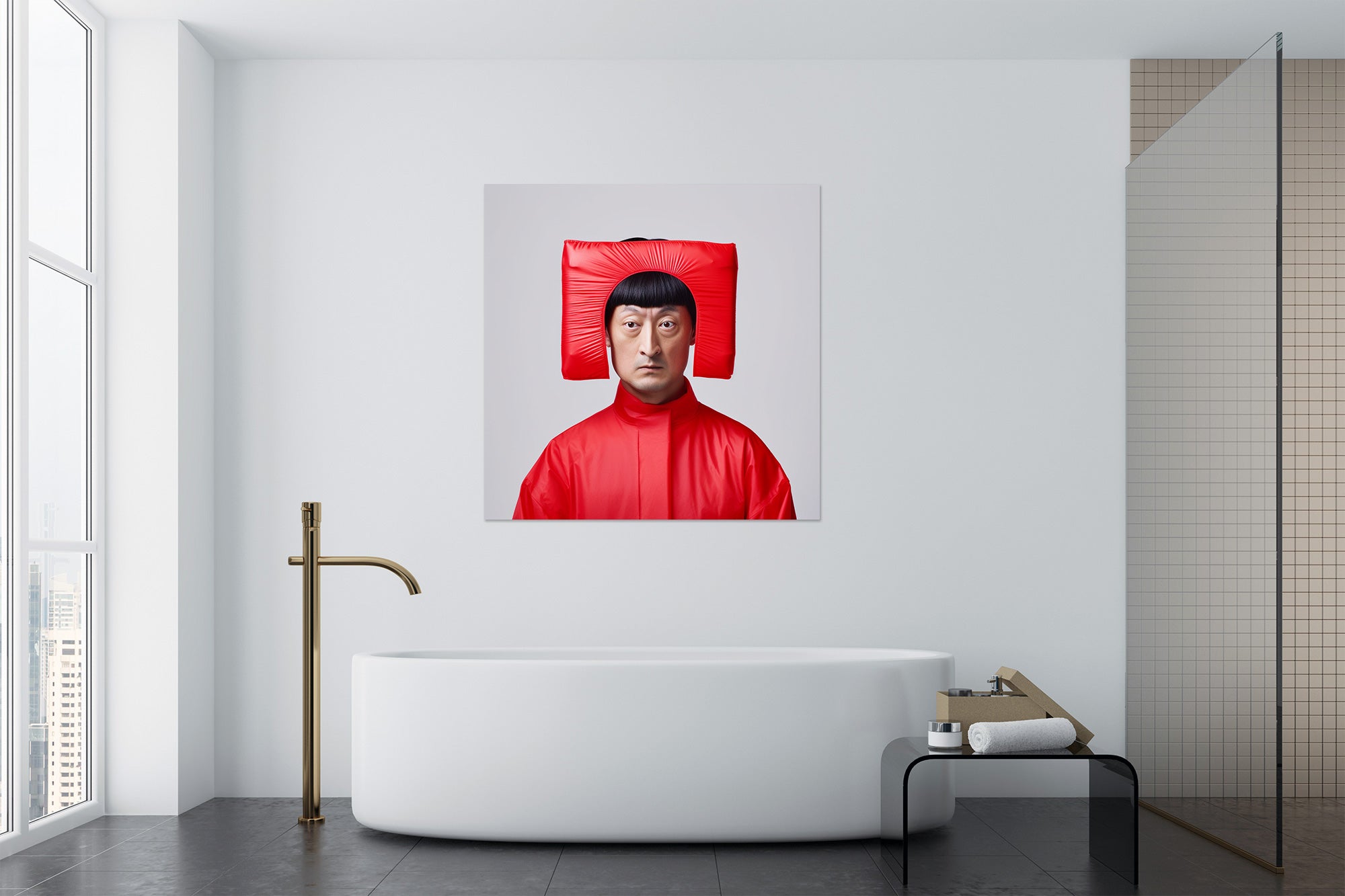 Feta Kwon - 207 Faces of Goa (red)