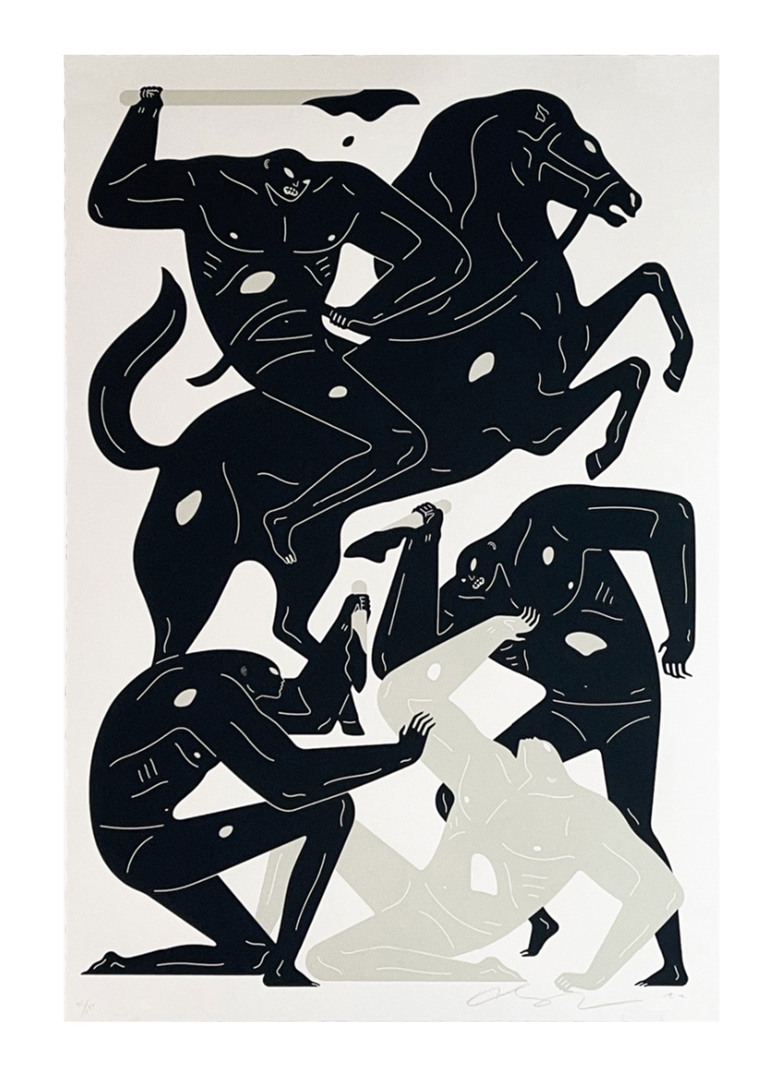 Cleon Peterson – LE SIGNE BLEU